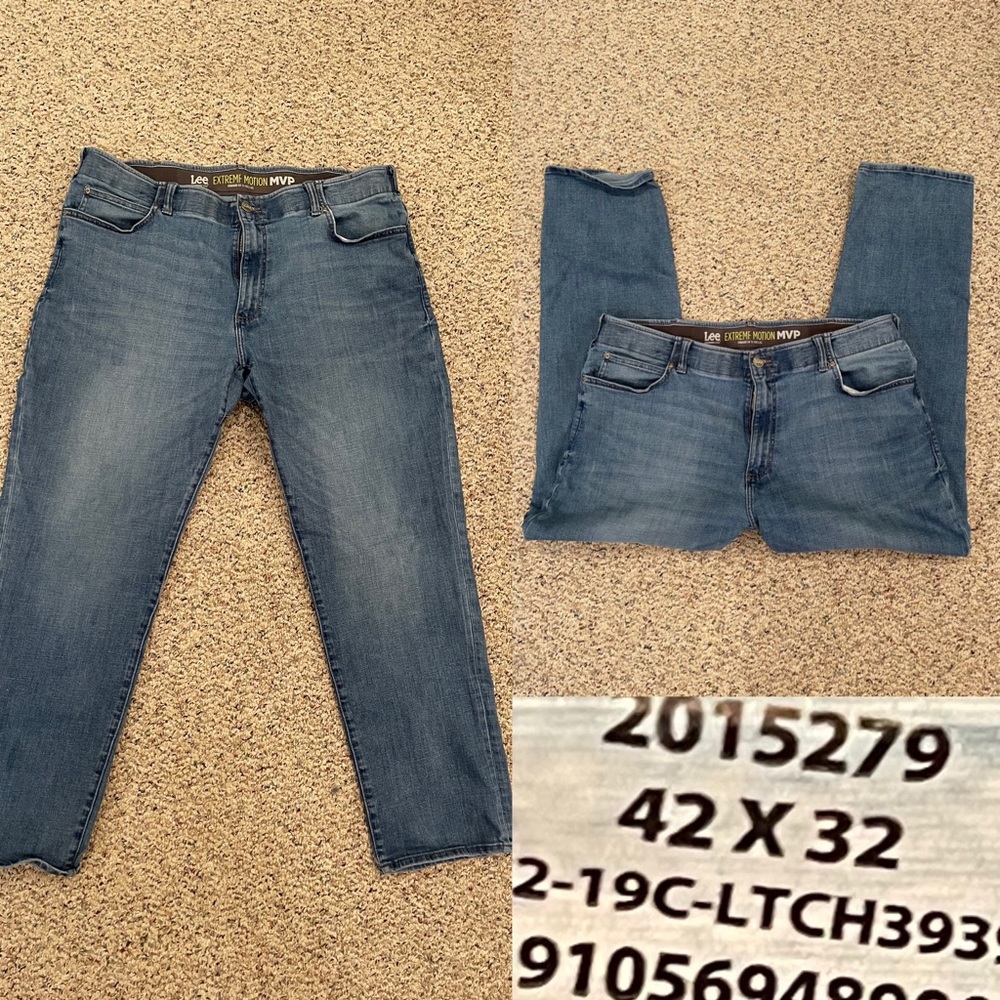 Men’s Lee extreme motion jeans